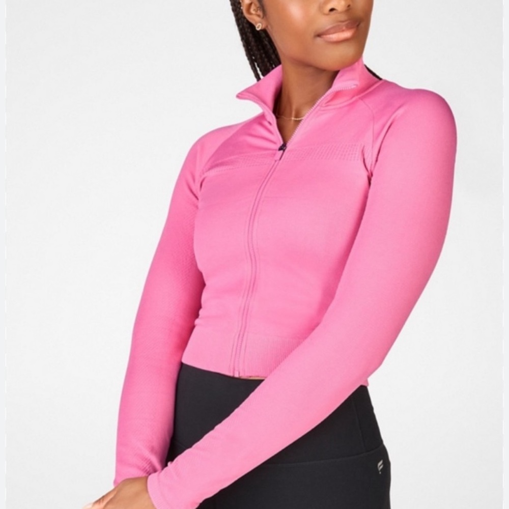 Fabletics Athletic Cropped Zip Up